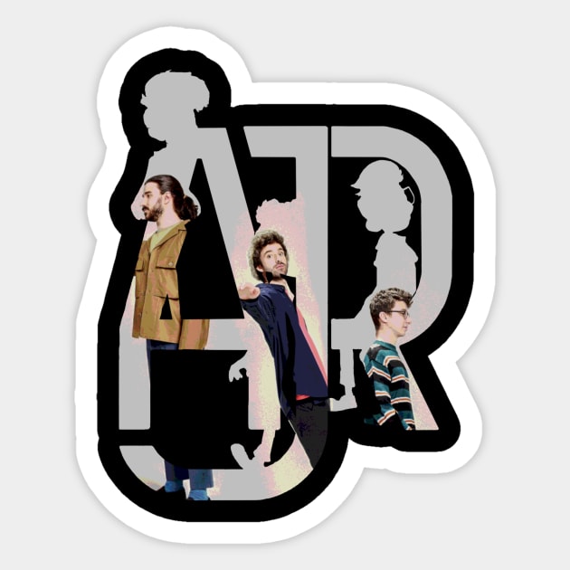 ajr Sticker by Monarchy Happy Market